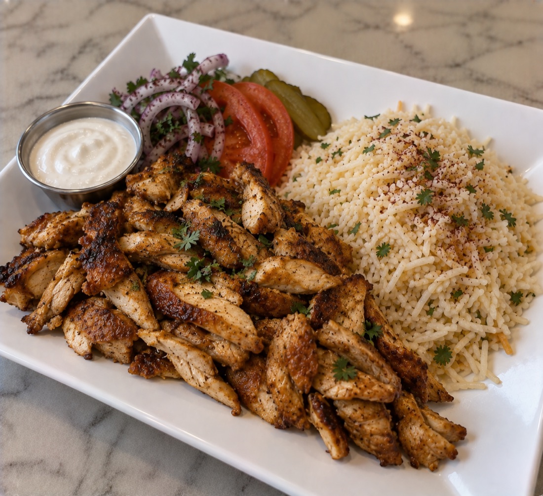 Chicken Shawarma Plate